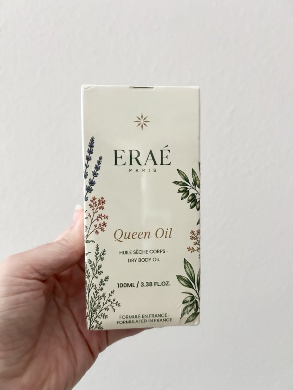 Eraé Paris Queen Oil Dry Body Oil 100ml 3.38 oz New Factory Sealed NIB Exp 2029